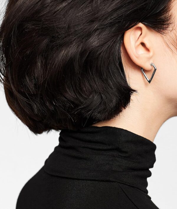 Boucles d'oreilles créoles Liebeskind Berlin acier-1