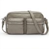 Liebeskind Berlin S JIL Crossbody cuir gris sac bandoulière