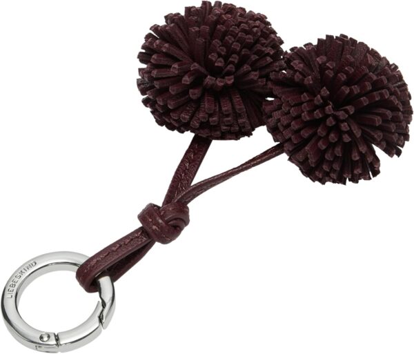 Pendentif Liebeskind Femme Cuir Vintage Grenadine Pom-2