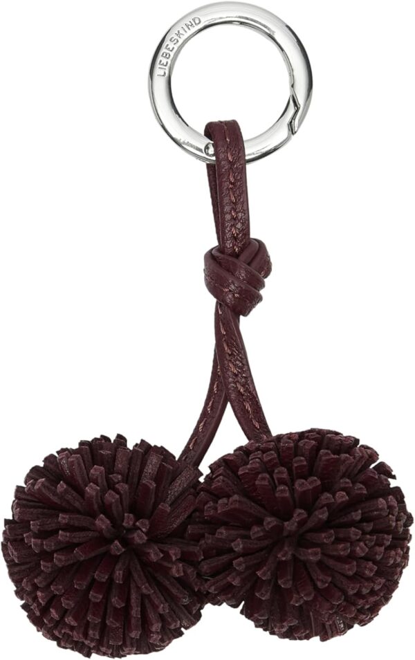 Pendentif Liebeskind Femme Cuir Vintage Grenadine Pom-0